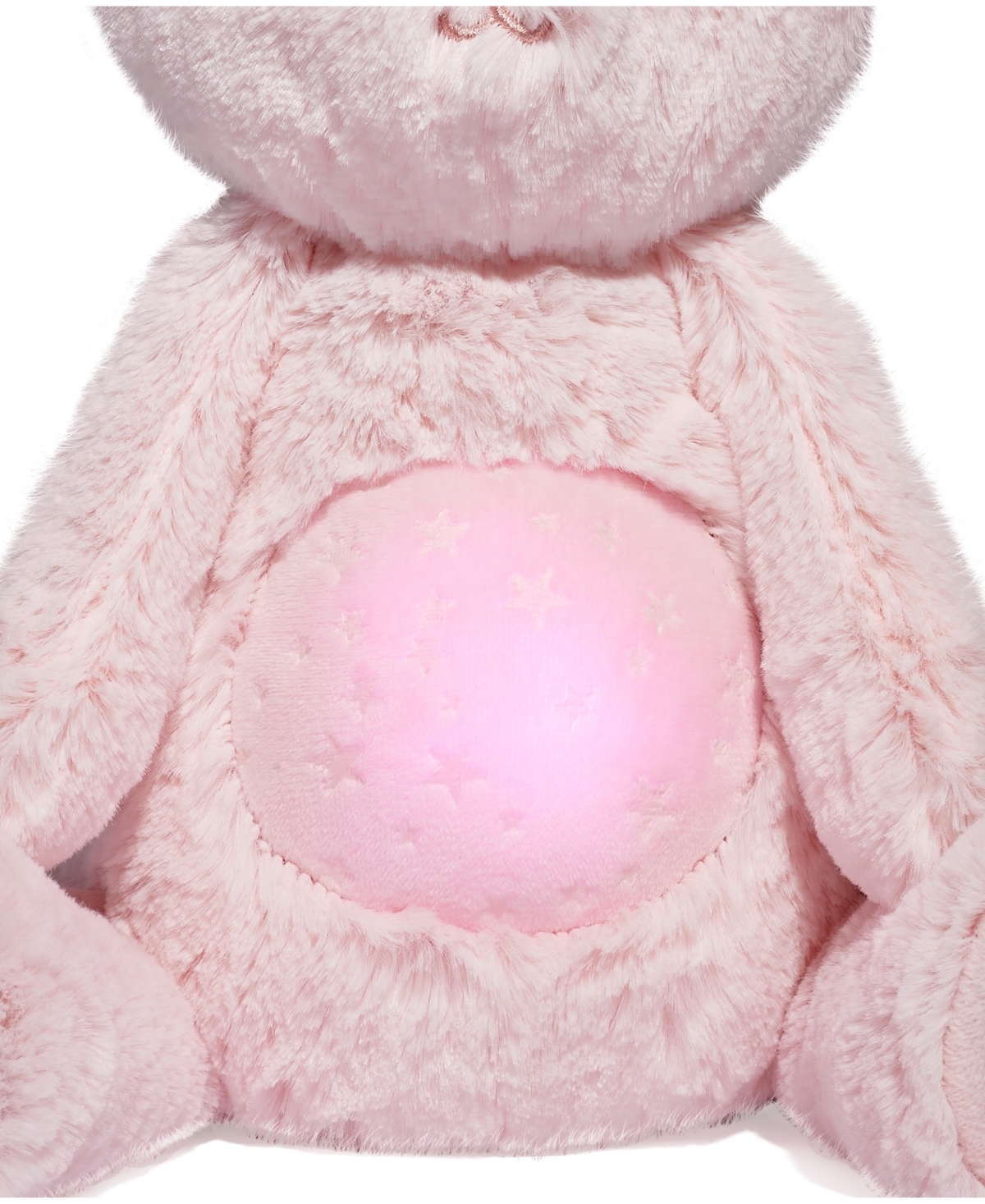 Geoffrey's Toy Box Soothing Kitty Corn Plush Stuffed Animal Toy with Led Lights and Sound, Created for Macy's - Pastel Pink