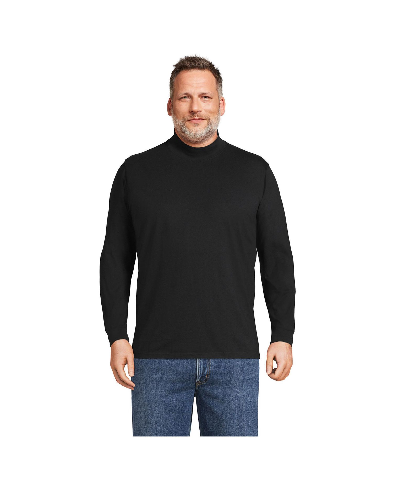 Men's Super-T Mock Turtleneck T-Shirt