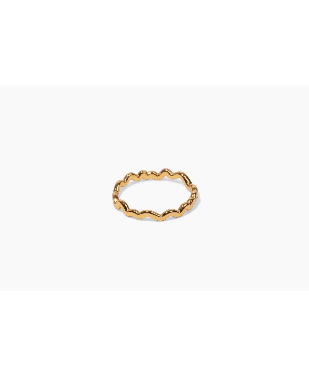 gold wave ring - Gold
