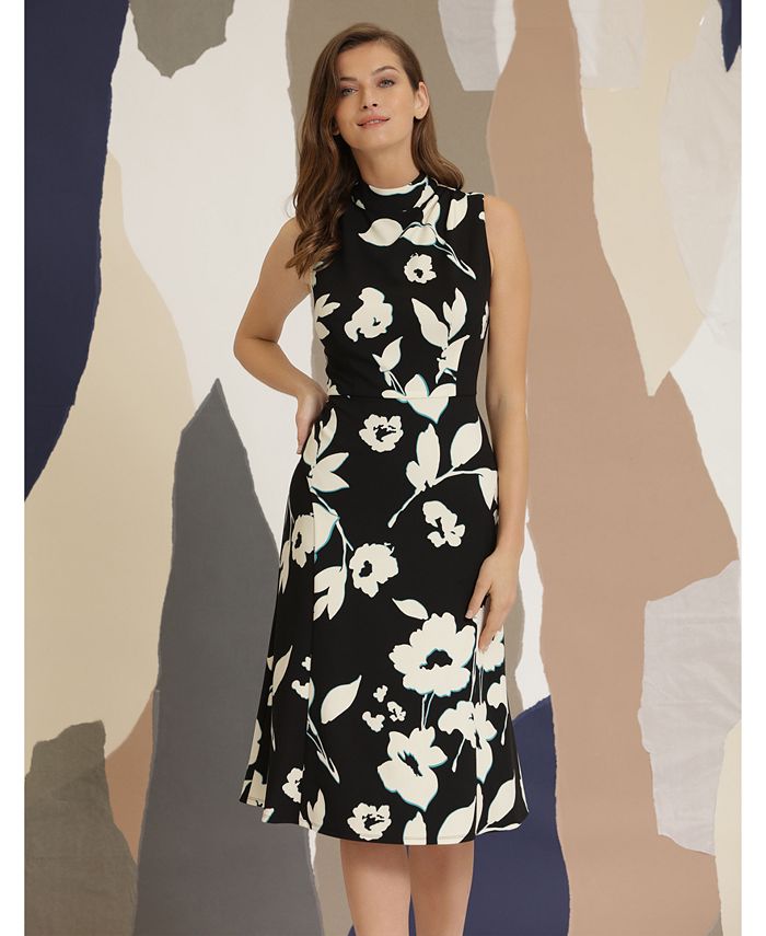 Clara | Sleeveless Printed Dress