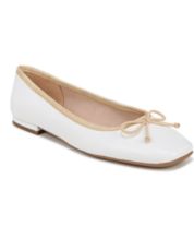 Macy's white flat cheap shoes
