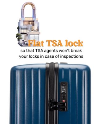 Ocean 2 Piece Polycarbonate Spinner Luggage Set