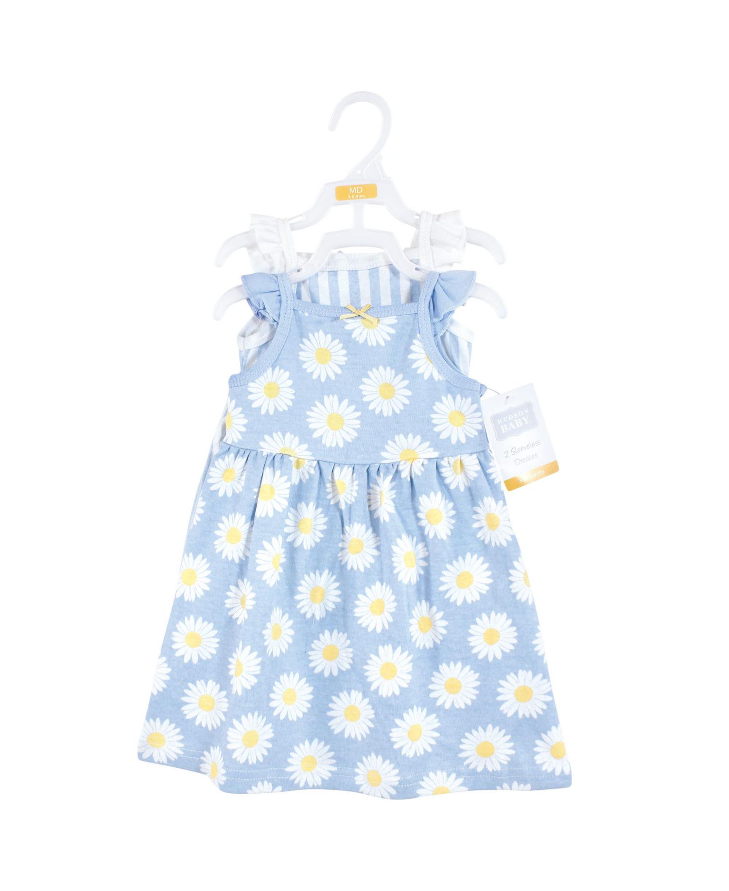 Baby Girls Hudson Sleeveless Dress Set 2-Pack