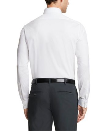 Calvin klein infinite white dress shirt discount
