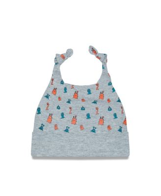 Infant Boys and Girls Heather Gray Miami Dolphins Critter Cuffed Knit Hat