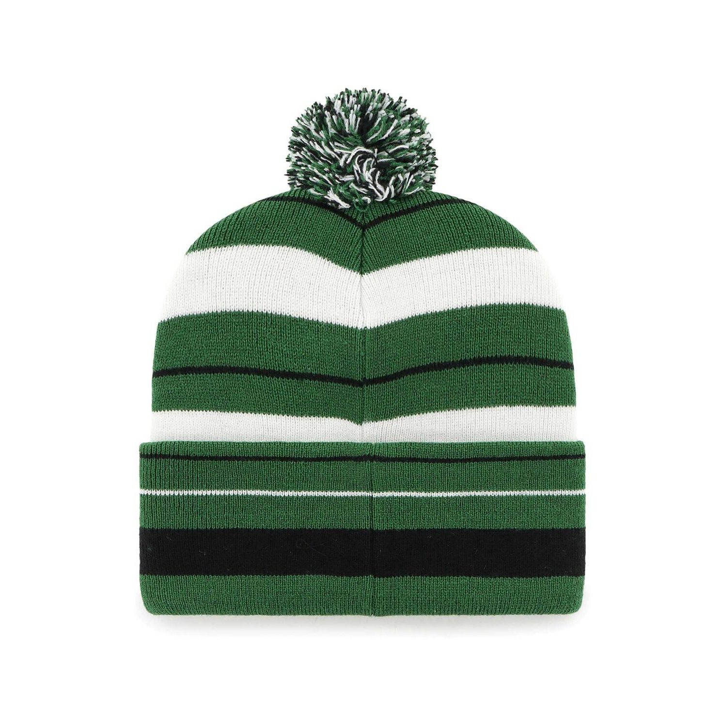 Men's Green New York Jets Powerline Cuffed Knit Hat with Pom