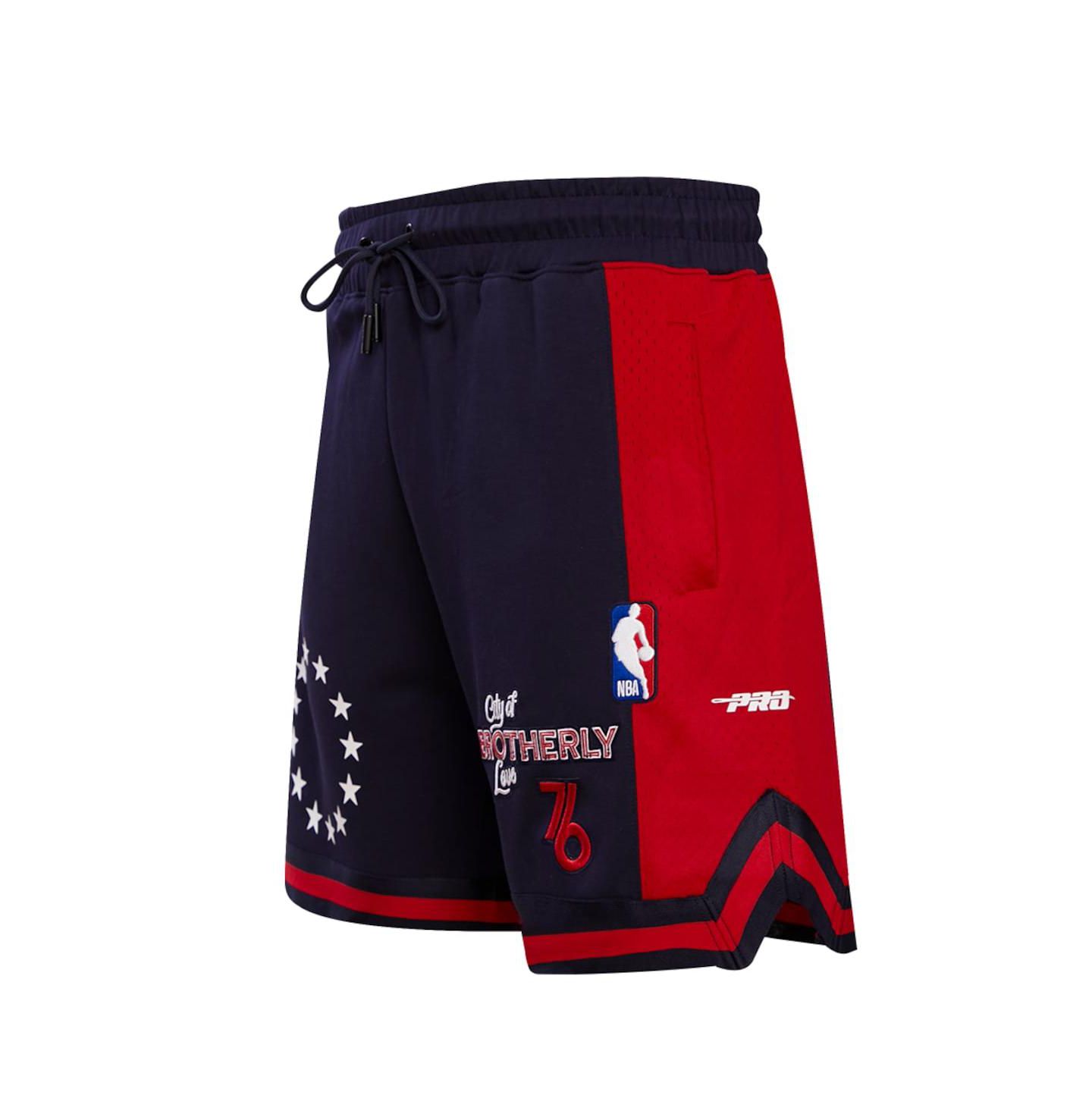Мужские шорты Pro Standard Navy Philadelphia 76ers 2023/24 City Edition DK — фото 2