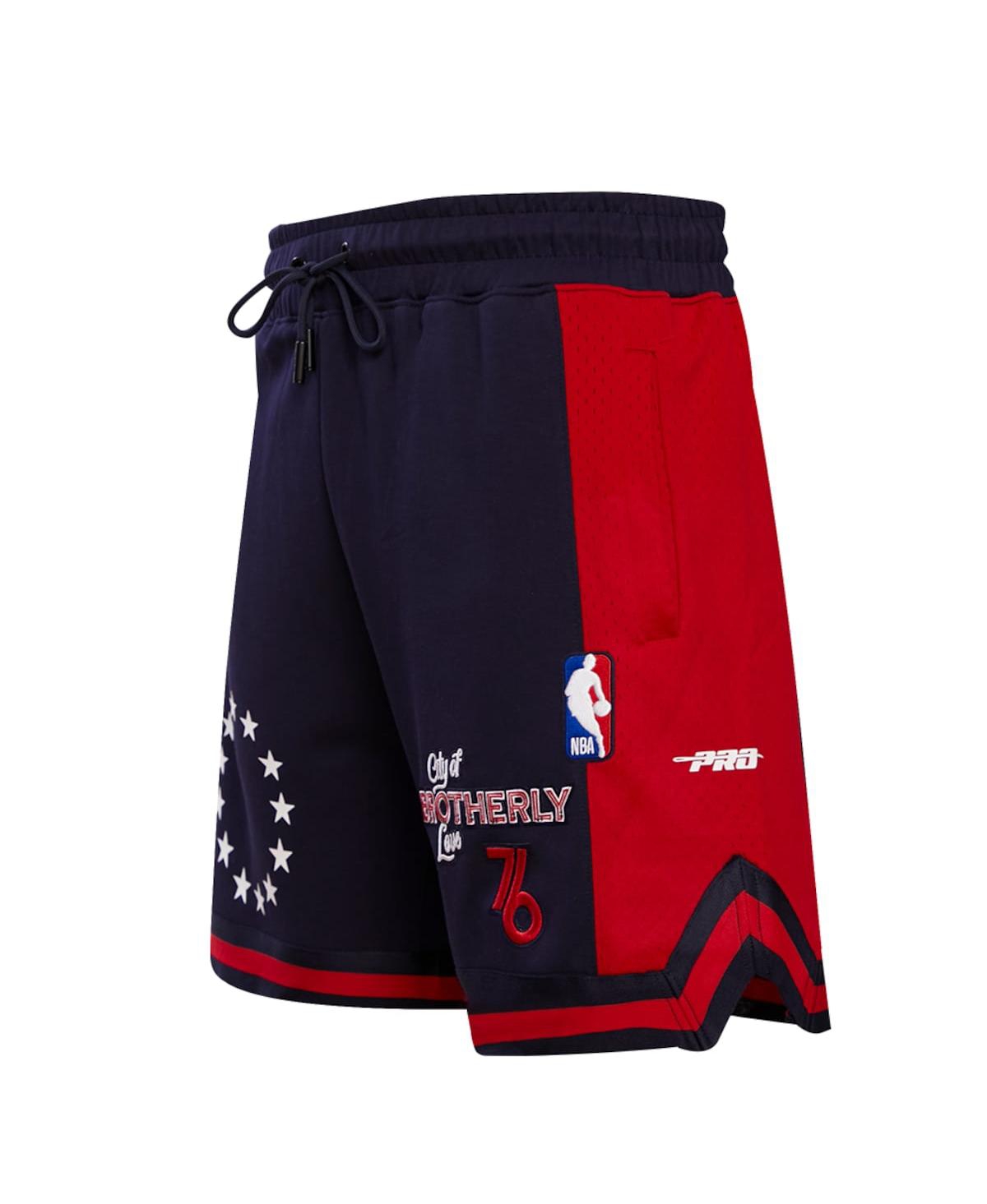 Men's Pro StandardPhiladelphia 76ers 2023/24 City Edition Dk Shorts - Navy