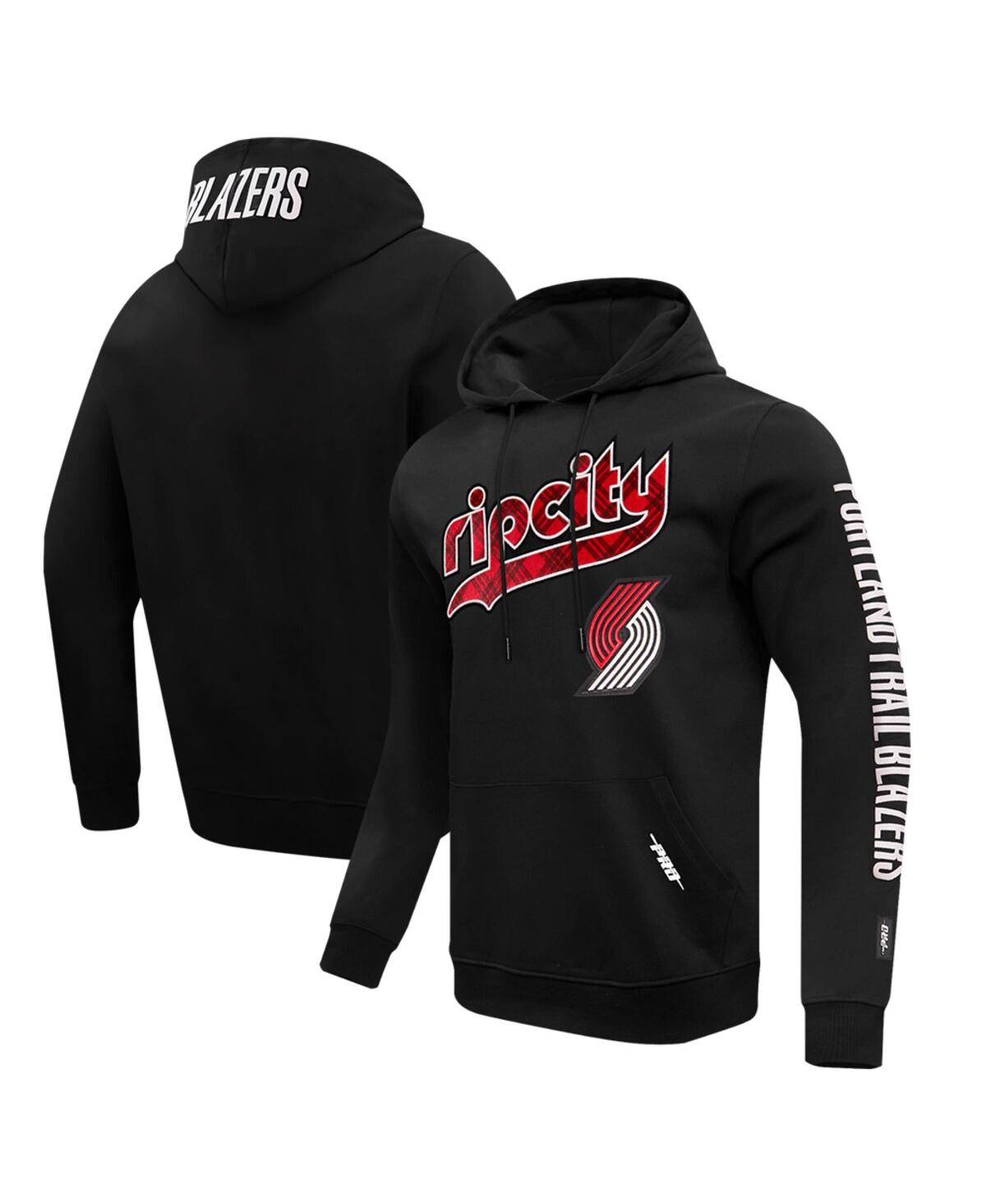Men's Pro Standard Black Portland Trail Blazers 2023/24 City Edition Pullover Hoodie - Black