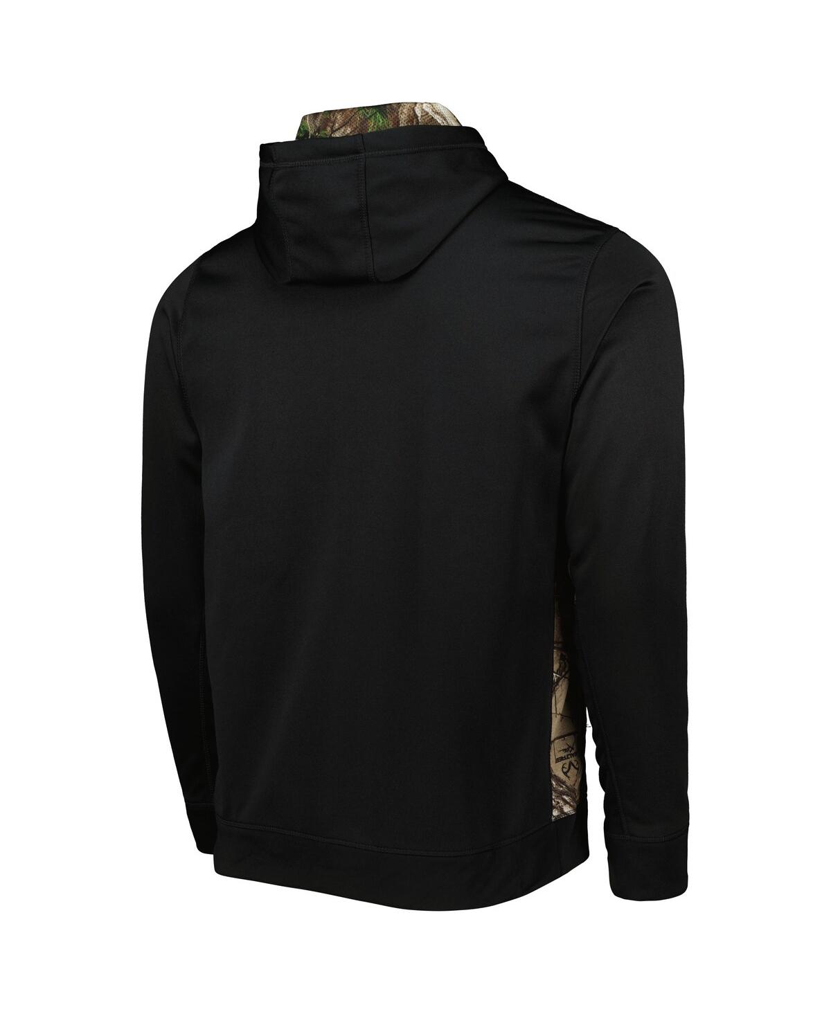 DUNBROOKE MEN'S DUNBROOKE BLACK, CAMO BOSTON RED SOX RANGER PULLOVER HOODIE 