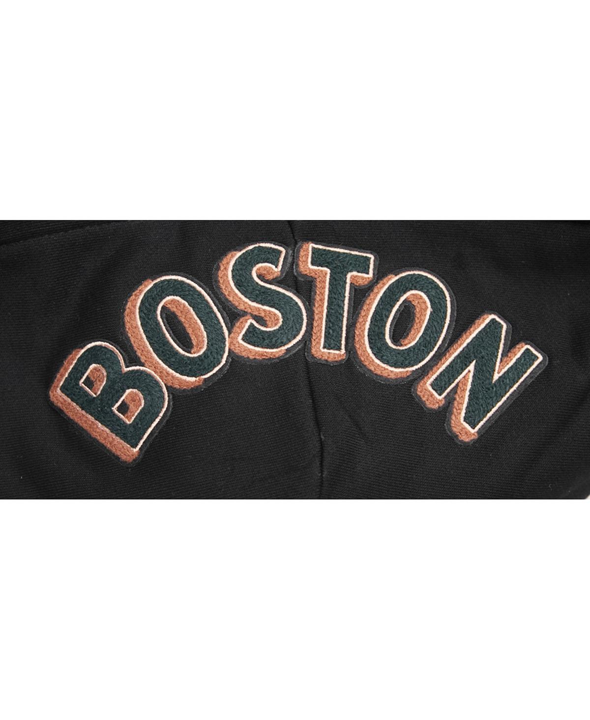 Shop Pro Standard Women's  Black Boston Celtics 2023/24 City Edition Cropped Pullover Hoodie