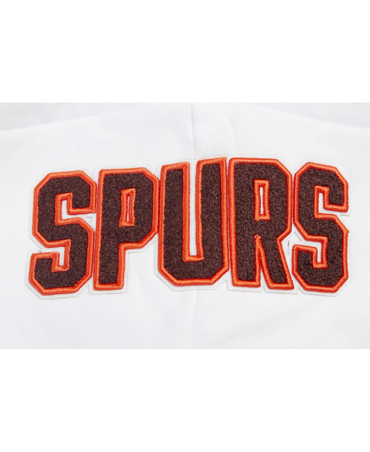 Shop Pro Standard Women's  White San Antonio Spurs 2023/24 City Edition Cropped Pullover Hoodie