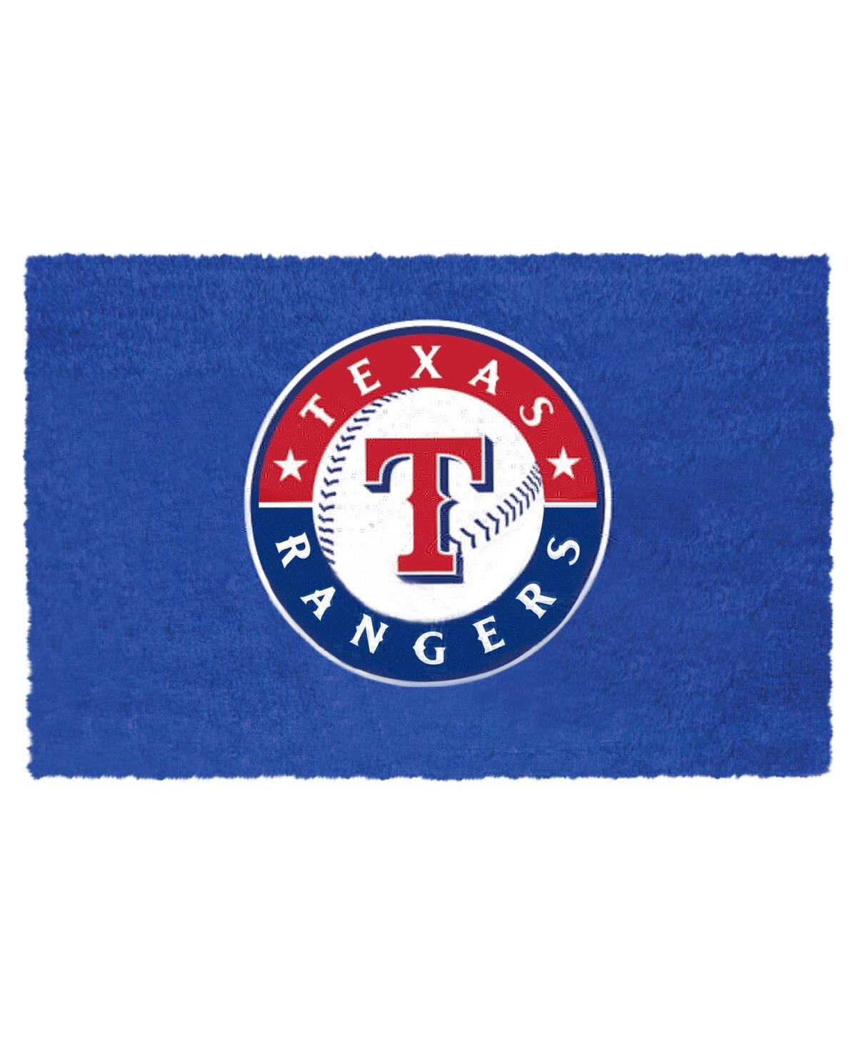 Memory Company Texas Rangers Team Colors Doormat In Royal