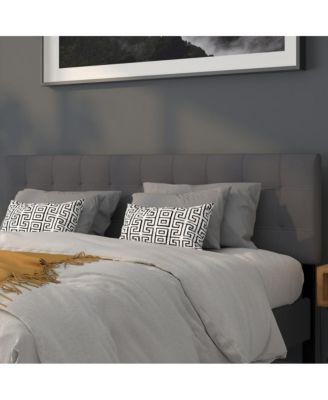 Quilted Tufted King Upholstered Headboard