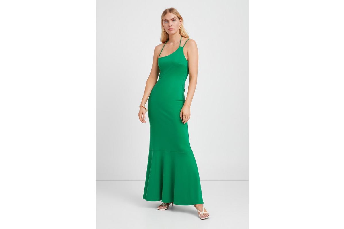 Women's Havana Dress - Grass green