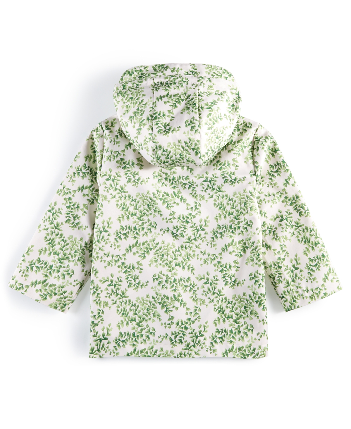 Shop Macy's Flower Show Kids Raincoat, Created For  In Green Leaf