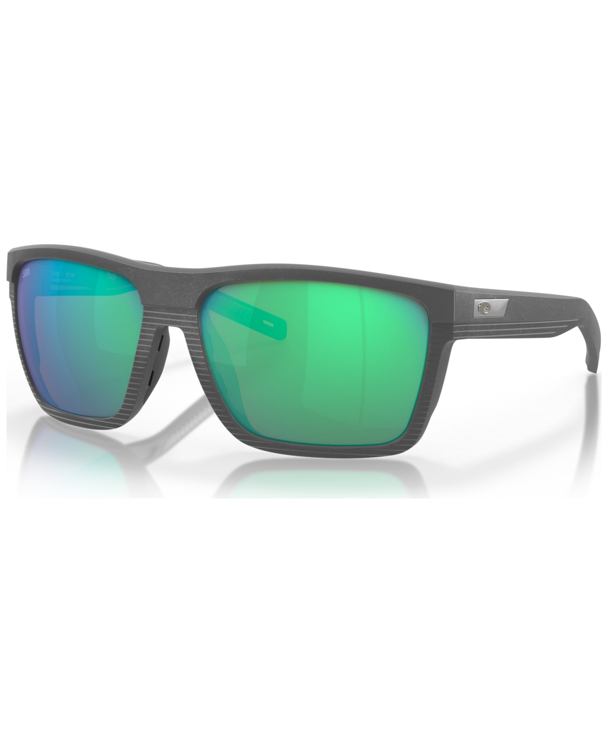 Costa Del Mar Men's Pargo Polarized Sunglasses, Mirror 6s9086 In Dark Gray