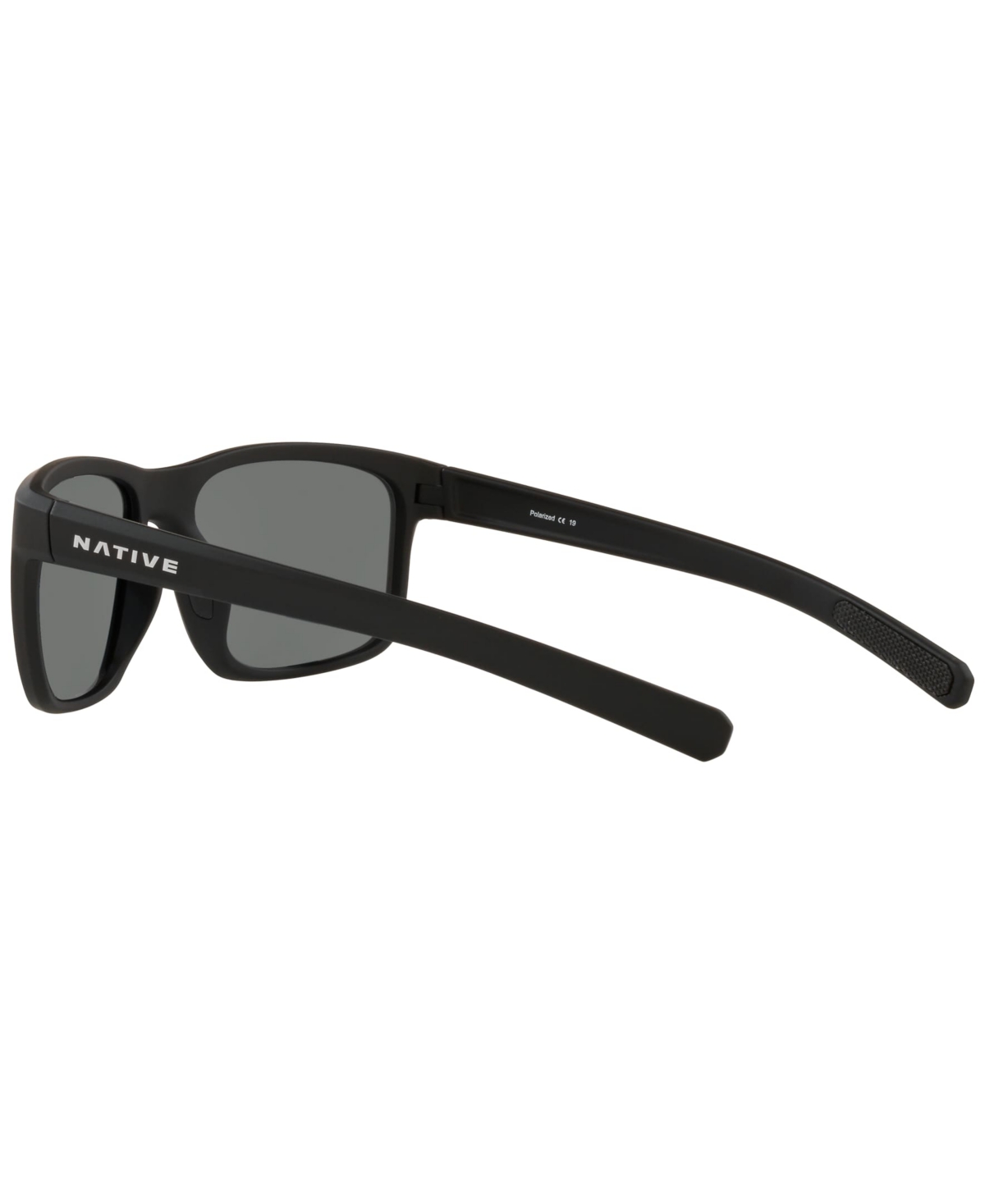 Shop Native Eyewear Native Men's Wells Polarized Sunglasses, Polar Xd9001 In Matte Black Crystal