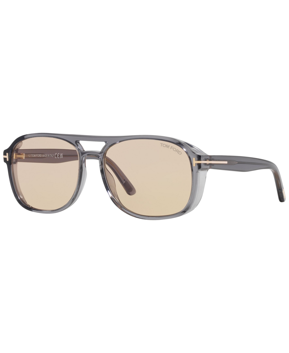 Tom Ford Men's Rosco Sunglasses, Photocromic Tr001630 In Gray