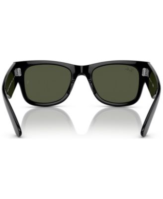 Unisex Mega Wayfarer Low Bridge Fit Sunglasses RB0840SF