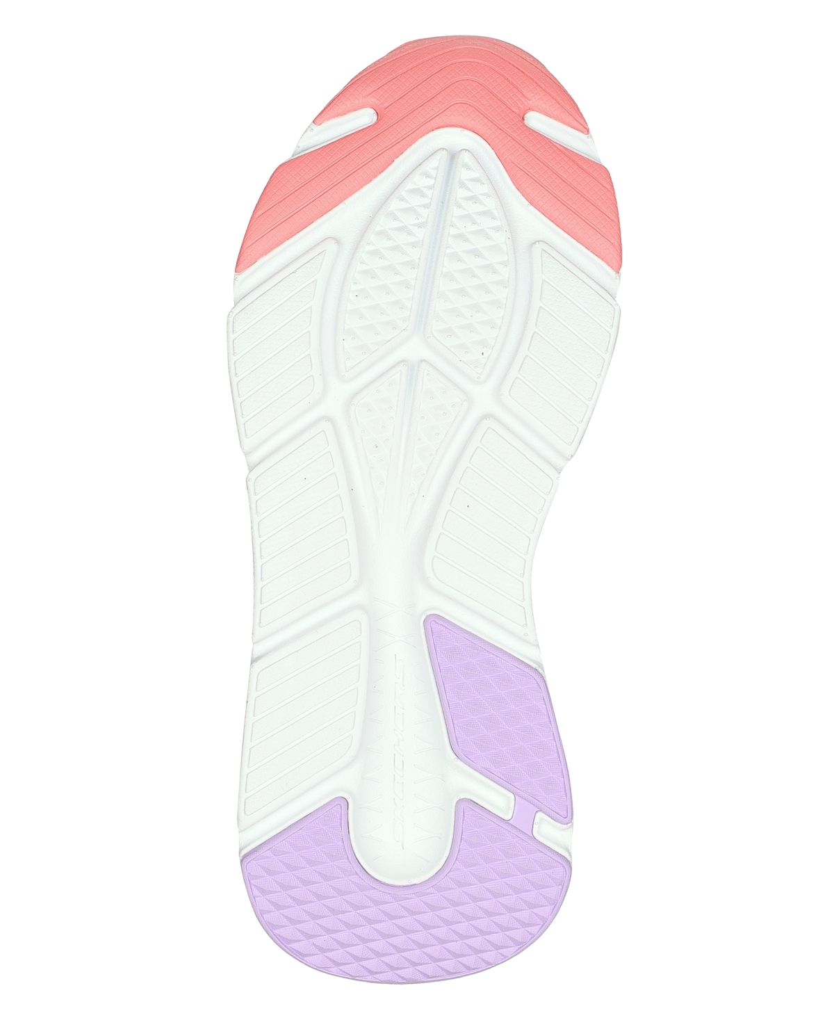 Shop Skechers Women's Go Walk Max Cushion Elite Walking Sneakers From Finish Line In White,pink,purple