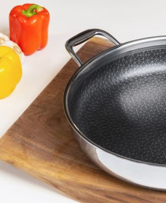 DiamondClad Stainless Steel Aluminum Core 14" Hybrid Everything Pan