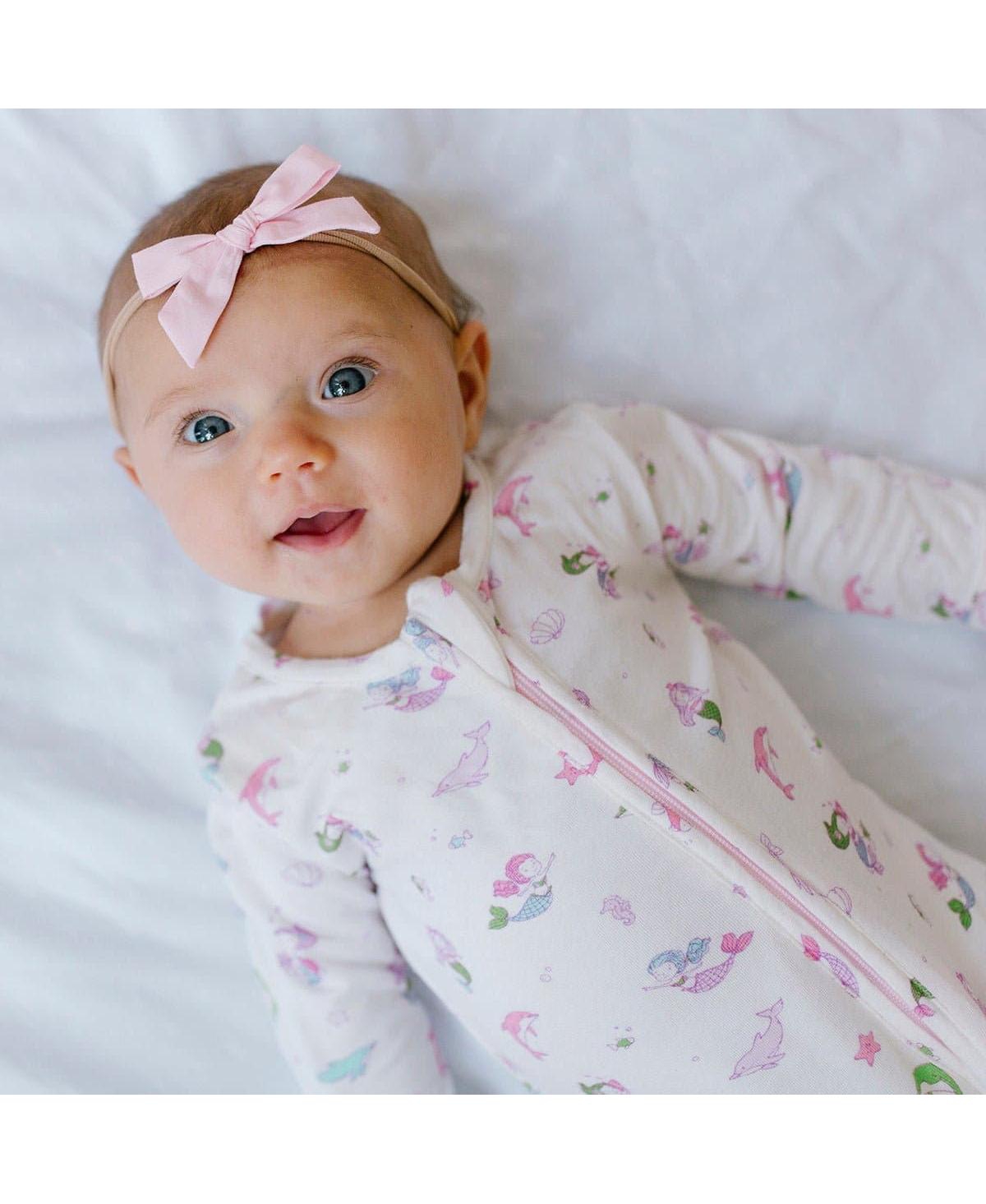 Bellabu Bear Baby GirlsConvertible Footie Pajama - Mermaid