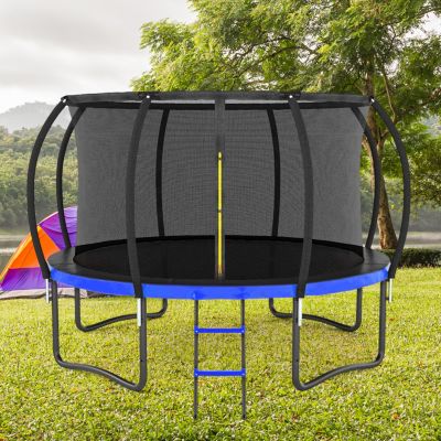 Streamdale Outdoor Trampoline with Safety Enclosure and Accessories