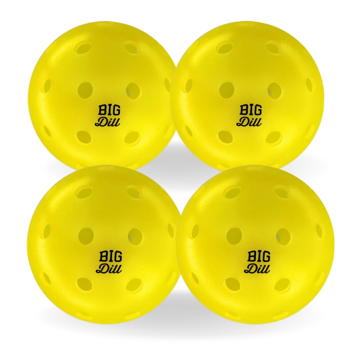 Relish Outdoor Pickleball Balls (Pack of 4) - Yellow