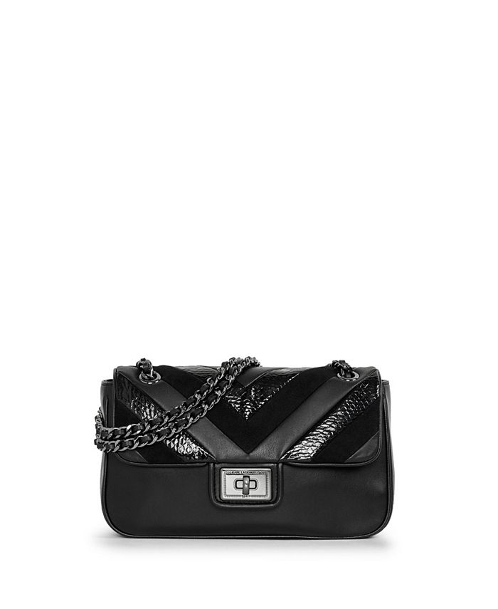 KARL LAGERFELD PARIS Agyness Shoulder Bag Macy s