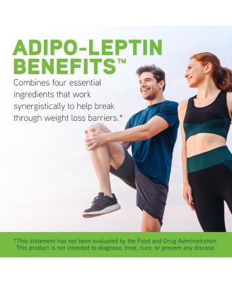 DaVinci Labs Adipo-Leptin Benefits - Dietary Supplement to Support Appetite Control and Fat Metabolism - With Green Coffee Bean Extract, Brown Seaweed and More