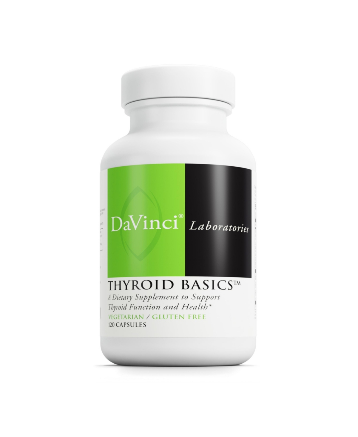 DaVinci Labs Thyroid Basics - Dietary Supplement to Support Weight Management and Thyroid Function - With Riboflavin, Vitamin B6,