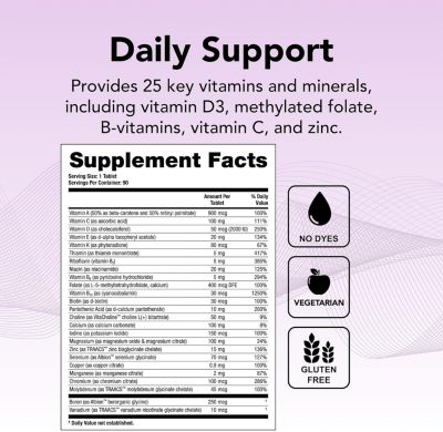 Solo Daily Multivitamin for Men Without Iron