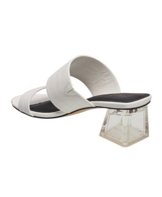 Women's Slide on Block Heel Sandals