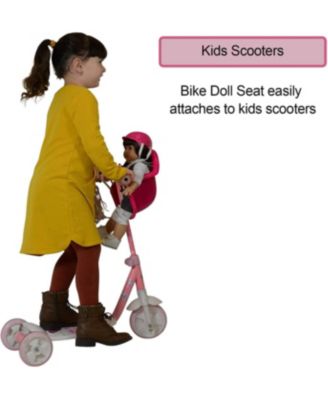 Doll Bike Seat Carrier for Baby Dolls & 18 Inch Dolls