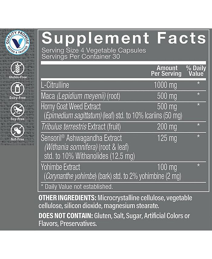 The Vitamin Shoppe Ultimate Libido Supports Healthy Libido for Men