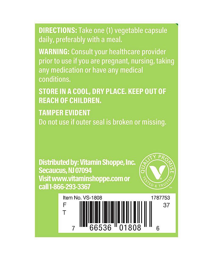 The Vitamin Shoppe Triple Strength Green Tea Extract Decaffeinated
