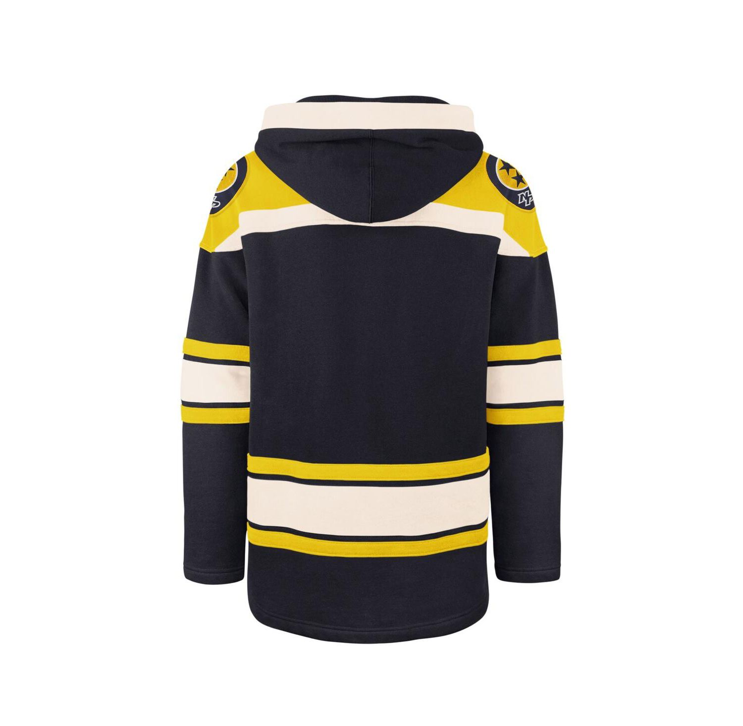 Men's Navy Nashville Predators Superior Lacer Pullover Hoodie