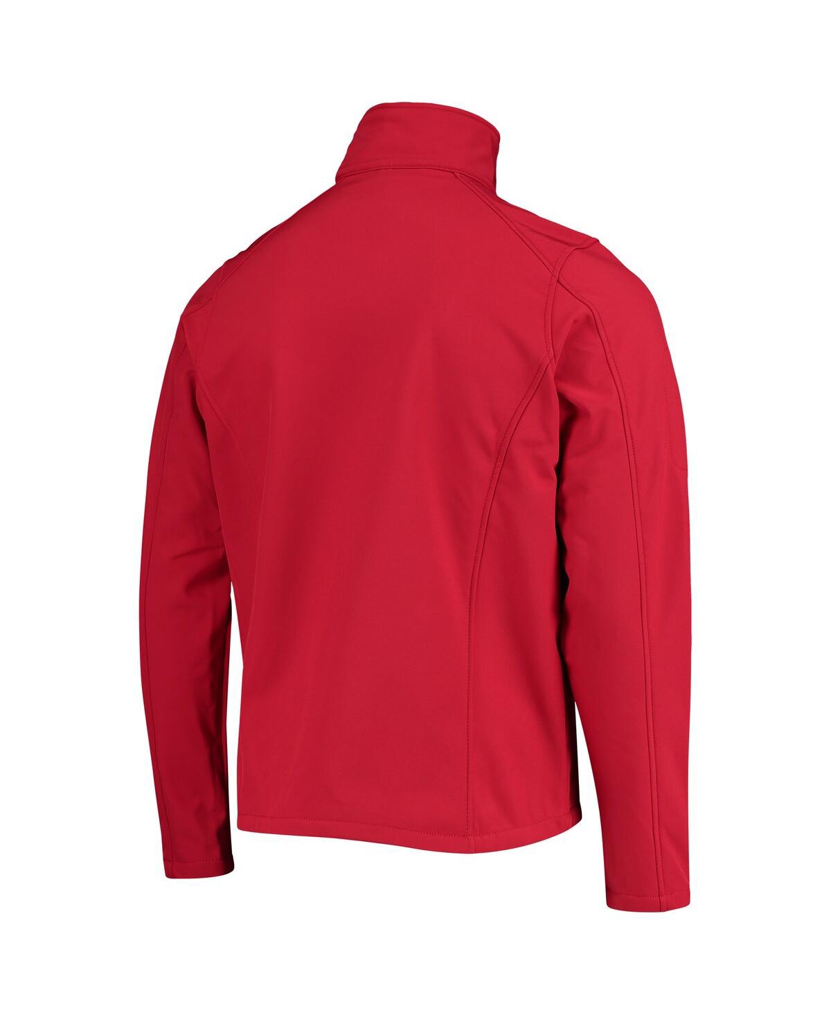 DUNBROOKE MEN'S DUNBROOKE SCARLET SAN FRANCISCO 49ERS SONOMA SOFTSHELL FULL-ZIP JACKET 