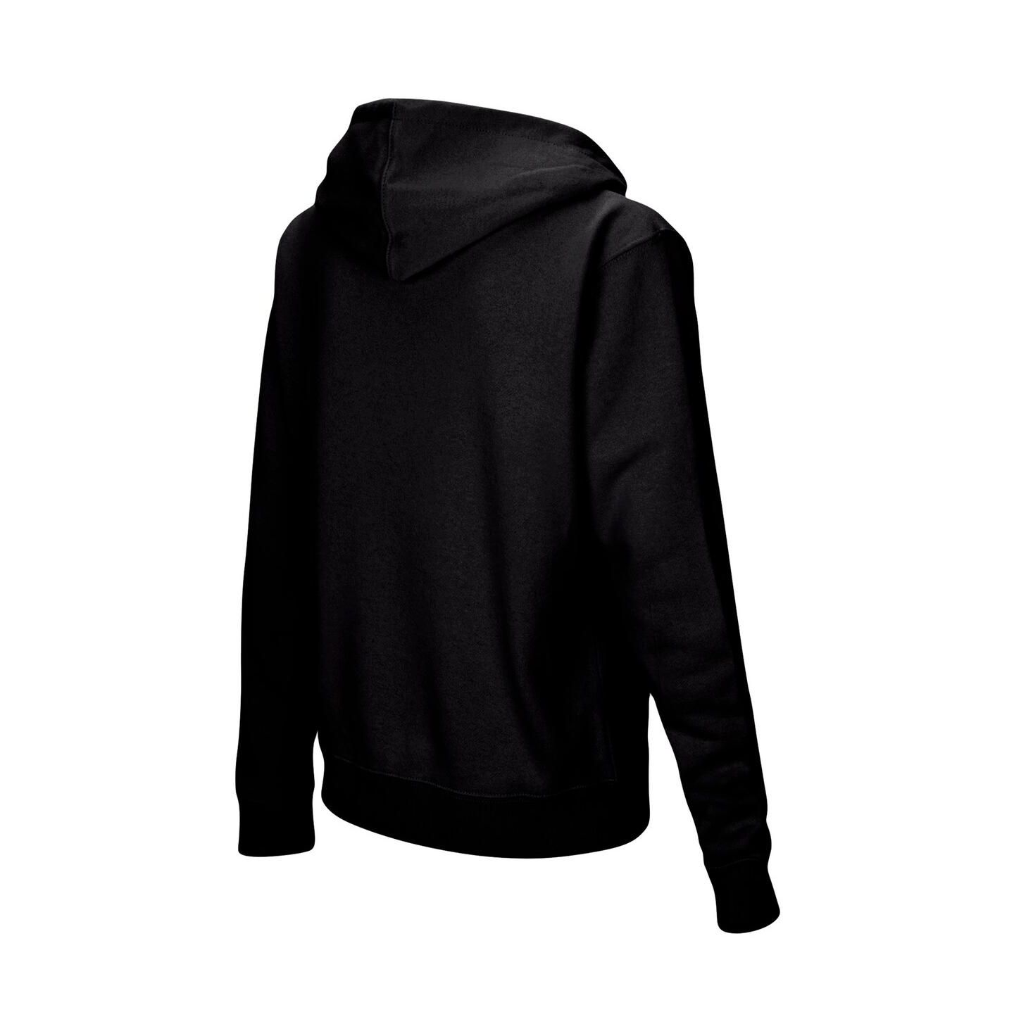 Женское худи Colosseum Black Purdue Boilermakers Team Big Logo Pullover — фото 2