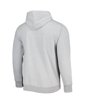 Men's Heather Gray Phoenix Suns Wordmark French Terry Pullover Hoodie