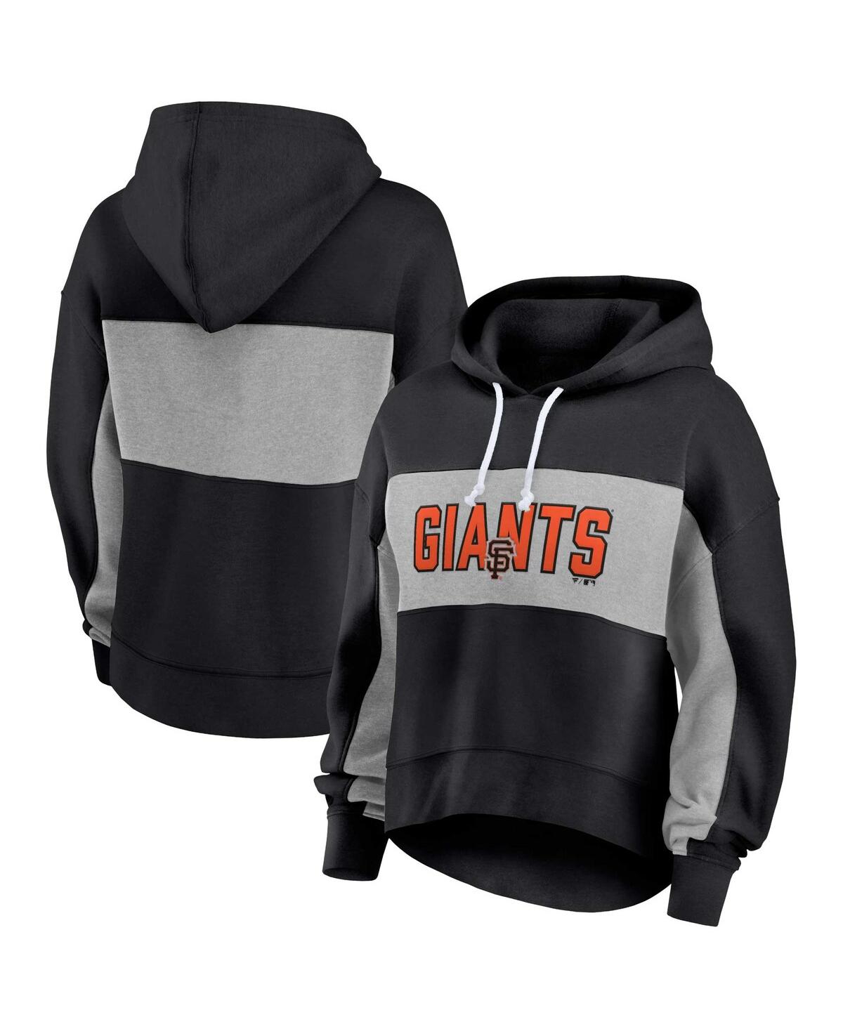 Profile Black San Francisco Giants Plus Size Pullover Hoodie In Black