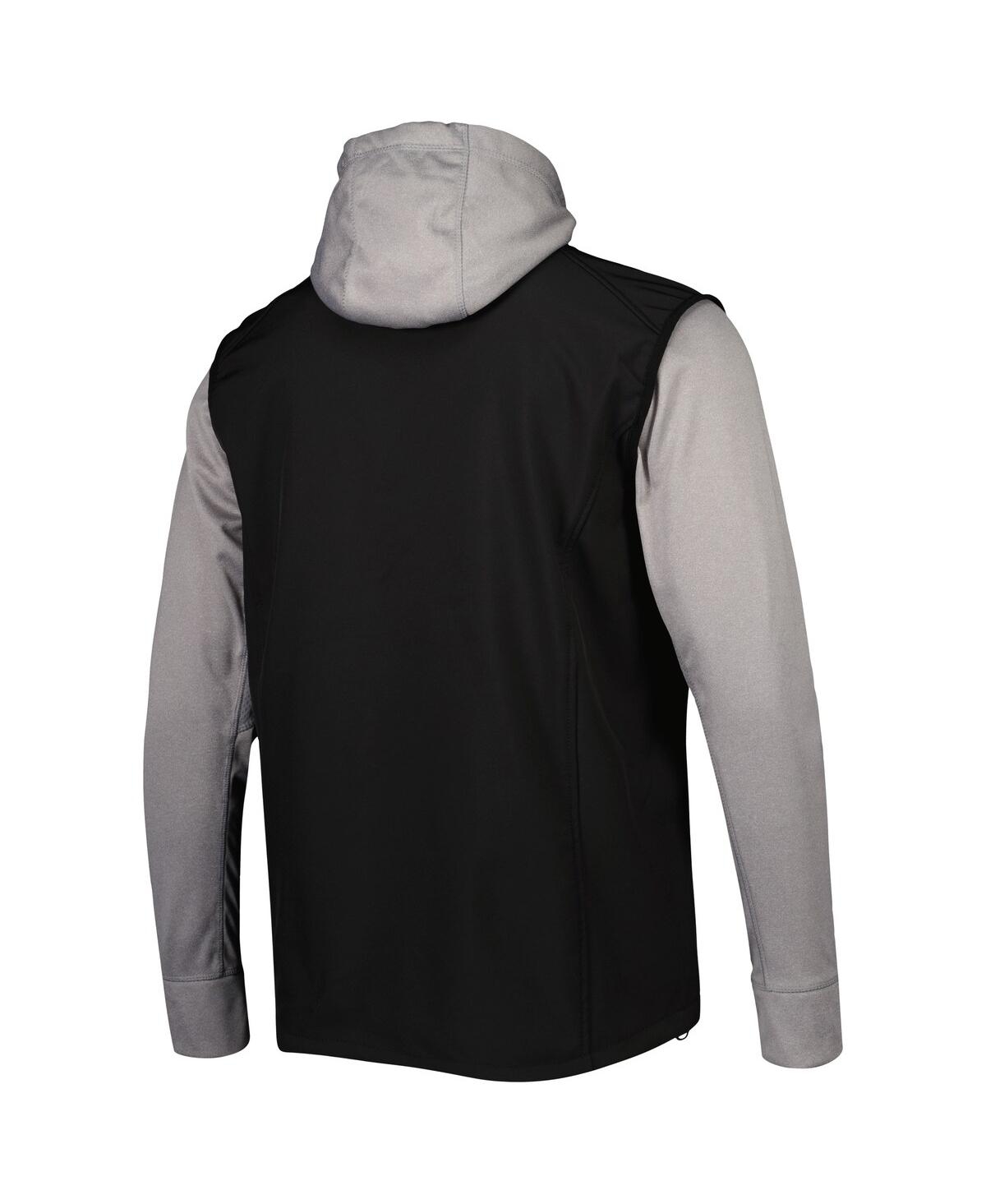 Shop Dunbrooke Men's  Black, Gray Baltimore Orioles Alpha Full-zip Jacket In Black,gray