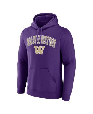 Men's Purple Washington Huskies Campus Pullover Hoodie