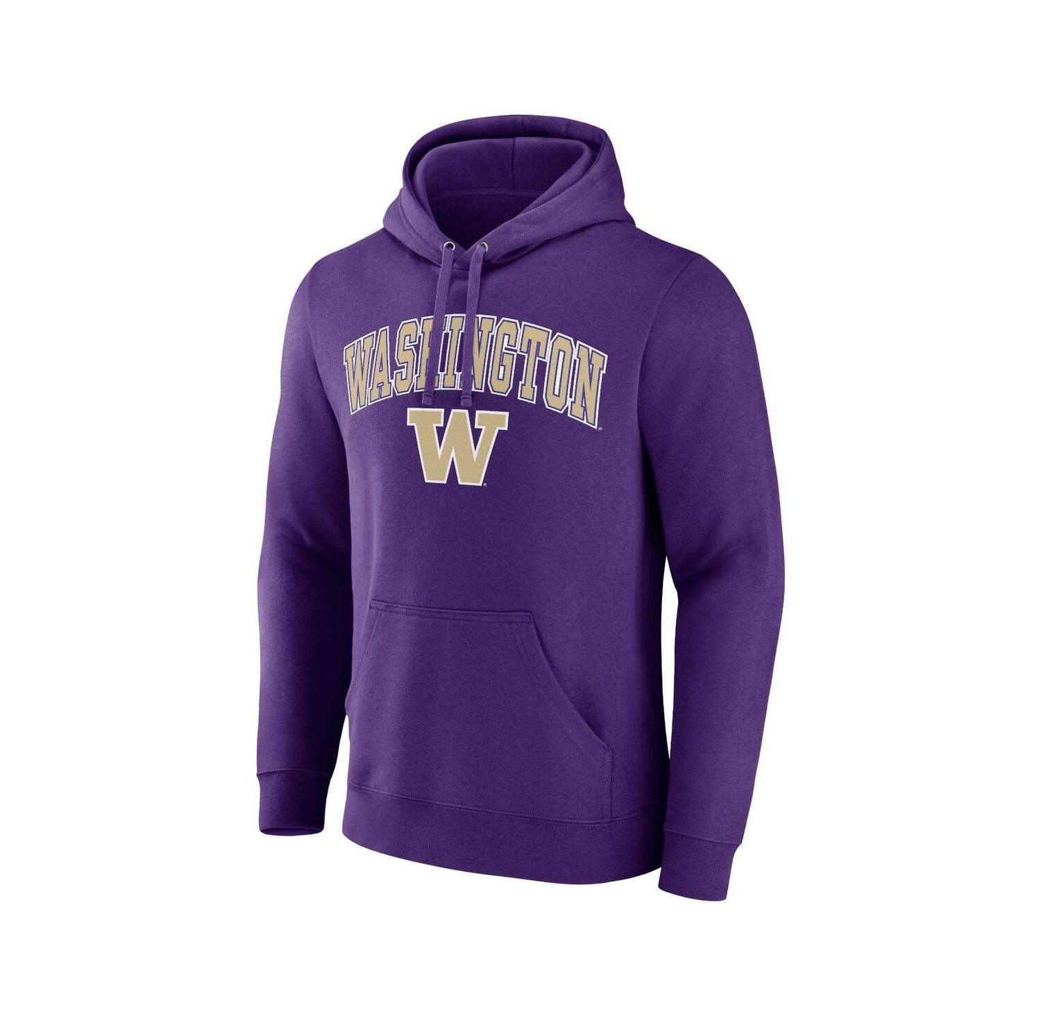 Men's Purple Washington Huskies Campus Pullover Hoodie