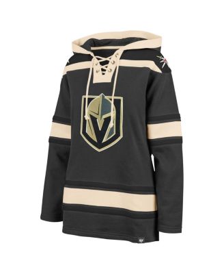 Women's  Gray Vegas Golden Knights Superior Lacer Pullover Hoodie