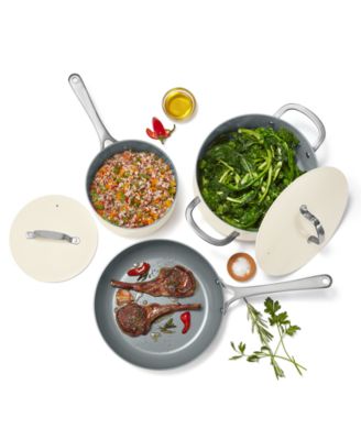 5-Pc. Ceramic Nonstick Cookware Set, Exclusively at Macy’s