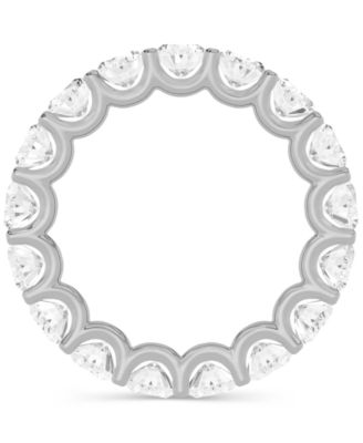 Diamond Oval-Cut Eternity Band (5 ct. t.w.) in Platinum or 14k Gold