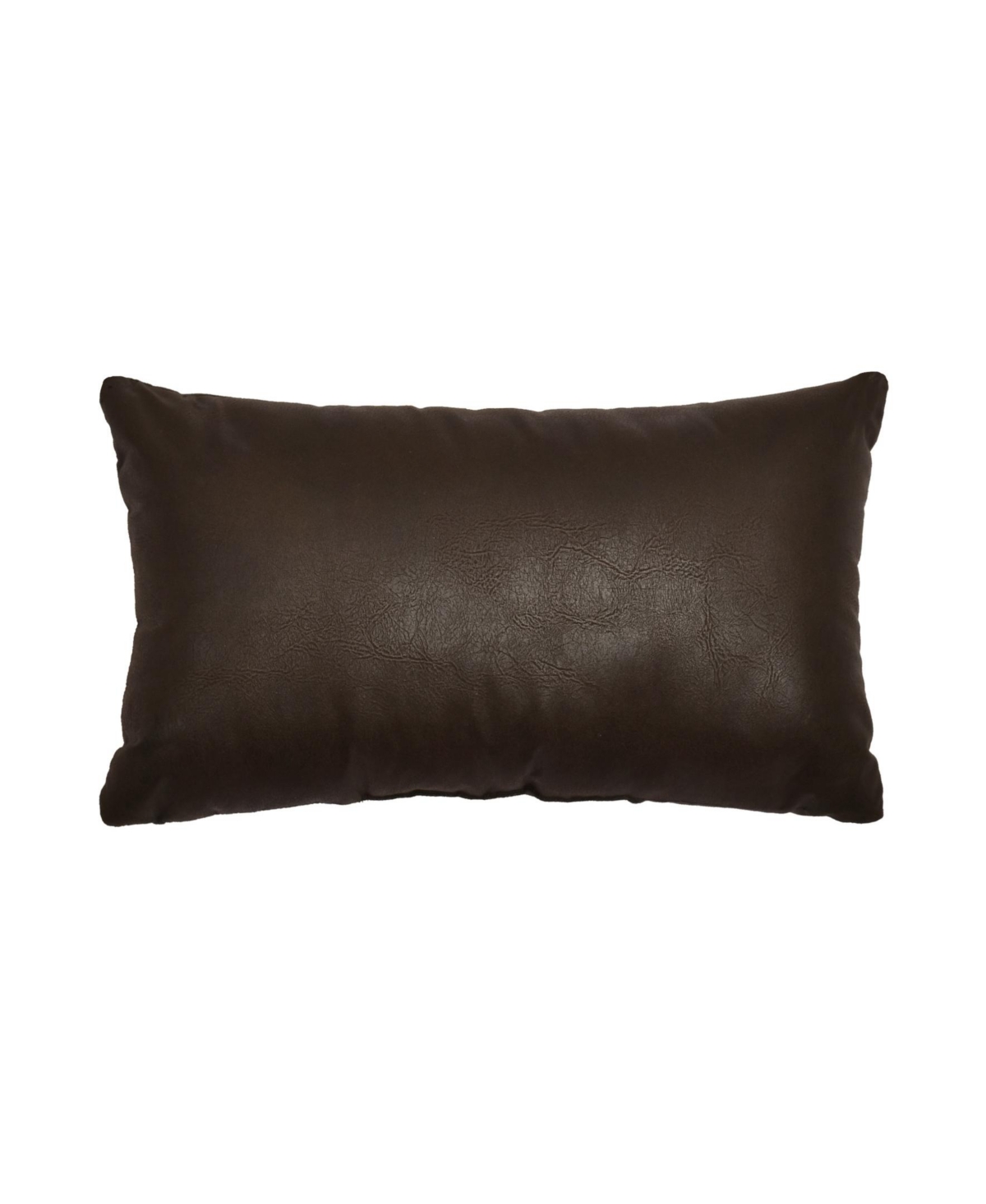 Shop Five Queens Court Daniel Pine Cone Boudoir Embellished Decorative Pillow, 12" X 20" In Brown