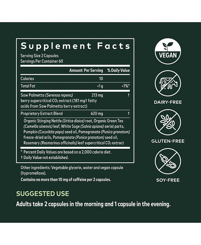 Gaia Herbs Prostate Health Supports Prostate Health and Function for